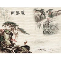 客厅墙壁挂画 客厅墙壁装饰画 瓷砖壁画