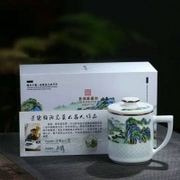 景德镇陶瓷礼物茶杯定制厂家