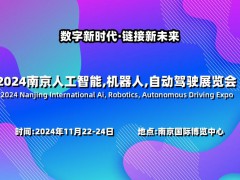 2024南京国际人工智能,机械人,自动驾驶展览会